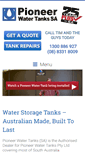 Mobile Screenshot of pioneertanks.com